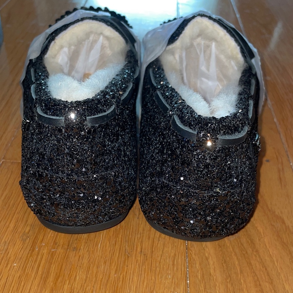 Australia Luxe Collective Black Space Dust Moccasins 7 NIB $185 - Picture 5 of 7